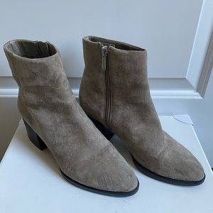 Suede Booties